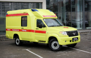 УАЗ выпустил для медиков реанимобиль на базе УАЗ «Профи»