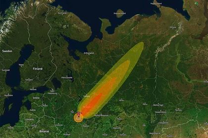 США смоделировали сброс 100-мегатонной термоядерной бомбы на Москву